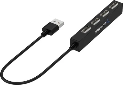 SABRENT USB Hub 2.0 4 Port mit Schaltern USB Verteiler PS5 Laptop MacBook - Bild 1 von 4