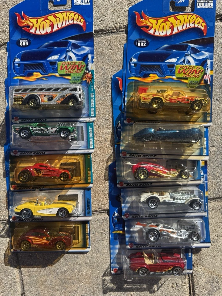 即时收藏:11 密封,完好卡风火轮!  (大约 2001 - 2004 年) — 第 1/4 张图片