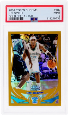 2004 Topps Chrome Jr Smith Gold Refractor #183 /99 PSA 9 Rookie RC - Image 1 of 2