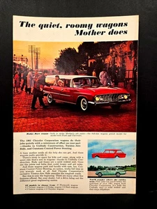 1961 Print Advertising, Dodge Dart Wagon, Built to Make Mother's Job Easier - Picture 1 of 1