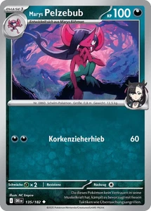 Pokemon Karte Marys Pelzebub KP 100 Ewige Rivalen - Picture 1 of 1