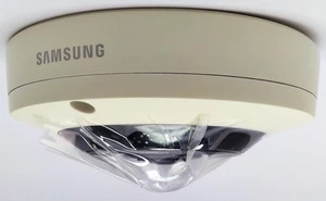 Samsung Wisenet 4K Network Fisheye IR Dome Surveillance Camera PNF-9010RVM - Picture 1 of 7