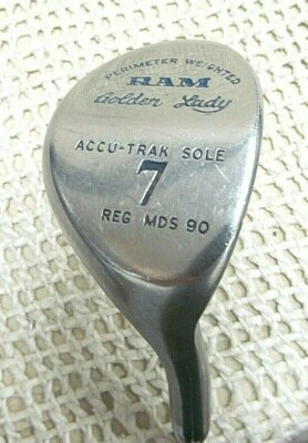RAM GOLDEN LADY Accu-Trak Sole FAIRWAY 7 WOOD 40" RH~ Ladies Flex Steel Shaft  - Image 1 of 4