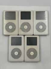 5x Lot Apple iPod photo classic 4th Generation White (20 GB) - For Repair #1C