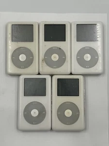 5x Posten Apple iPod Photo Classic 4. Generation weiß (20GB) - zur Reparatur #1C - Bild 1 von 1