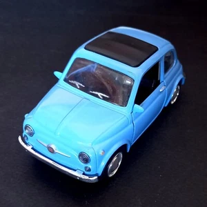 SMART TOYS 1:24 - FIAT 500F CINQUECENTO colore blu - 1999. Leggi Descrizione - Foto 1 di 7