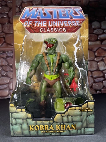 Masters of the Universe Classics Kobra Khan Figure MOTUC MOC Mattel He-Man Snake Cover