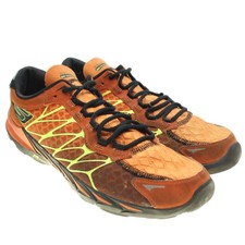 zapatos skechers hombre naranja