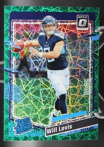 Will Levis - 2023 Donruss Optic Green Velocity Prizm "Rated Rookie" #298 RC - Picture 1 of 2