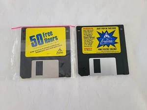Vintage 1997 America Online AOL 3.5" Floppy Disc - SEALED - Picture 1 of 4