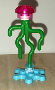 New LEGO Sea Creature Jellyfish Pink Green Ocean Animal VACAY Memory Surprise - Picture 1 of 1