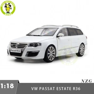 Modellino auto pressofuso 1/18 NZG VW Volkswagen Passat Estate R36 Wagon bianco - Foto 1 di 17