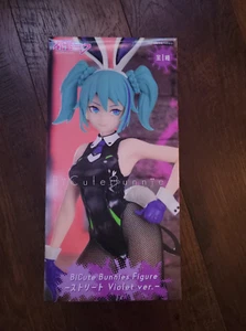 US Verkäufer Hatsune Miku FuRyu BiCute Bunnies Street Violet Version Figur  - Bild 1 von 6