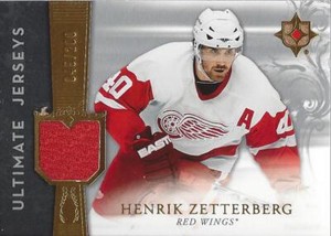 2006-07 Ultimate Collection Jerseys #UJHZ Henrik Zetterberg Jersey/200 - NM-MT