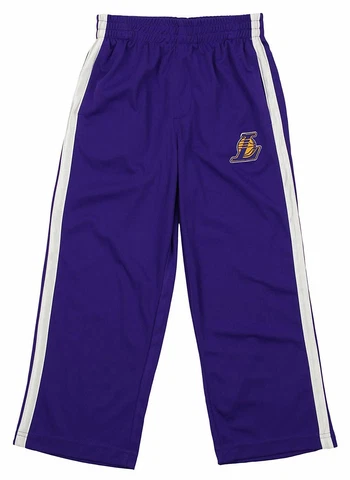 Outerstuff NBA Youth Los Angeles Lakers Dribble Mesh Pants, Purple Cover