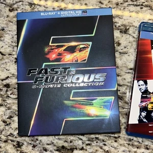 Fast & Furious Collection: 1-6 (Blu-ray) Blu-ray 2 sets, 6 discs With Dust Cover - Bild 1 von 7