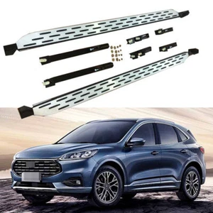 Fit for Escape 2020 2021Door Side Steps Nerf Bar Running Boards Protector - Foto 1 di 7