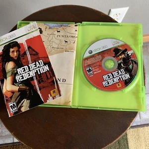 Xbox 360 Red Dead Redemption Rockstar Games Kartenheft - Bild 1 von 8