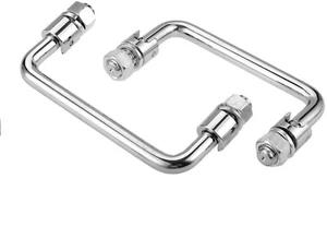 Klappbare Tragegriffe, Kistengriff Tragegriffe Klappgriff 90mm Ziehgriff 2 Stück - Bild 1 von 3
