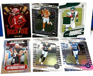 2024 Absolute Football Base Rookies, NiX-Penix-Worthy-Bowers-Allen-(6) Card Lot - Picture 1 of 8