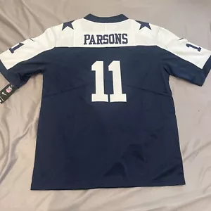 Micah Parsons Dallas Cowboys Navy Jersey Men’s Large - Picture 1 of 6