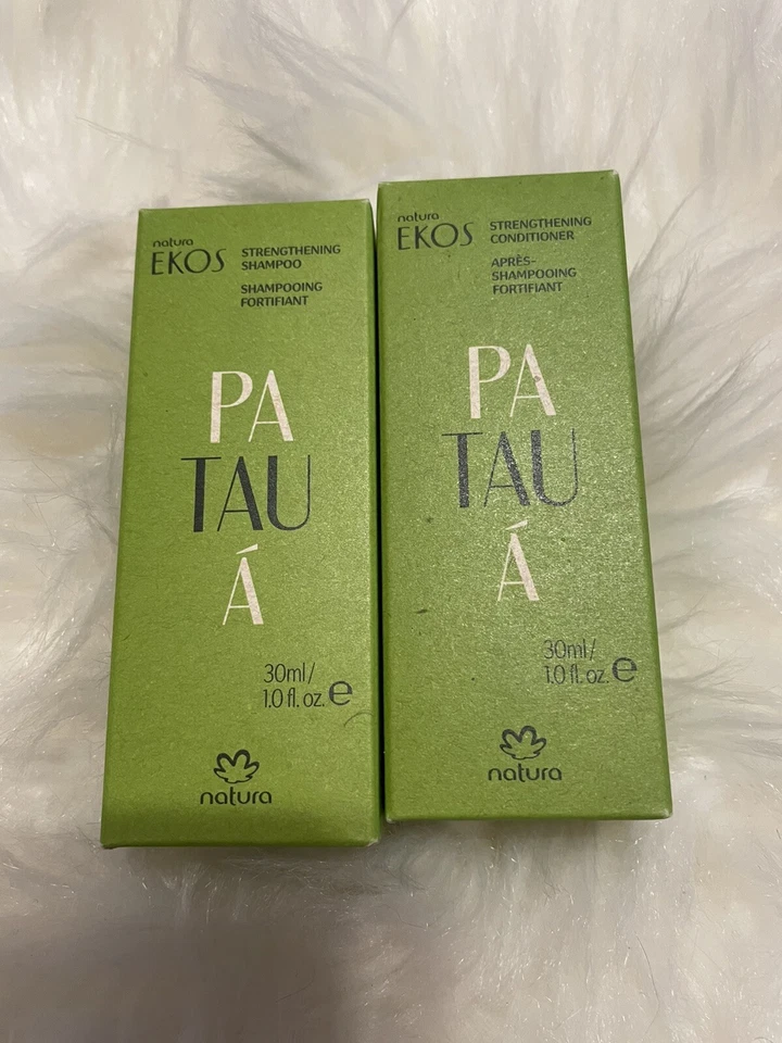 Champú y acondicionador fortalecedor Natura Ekos Brazilian Pataua 30 ml talla de viaje Foto 1 de 1