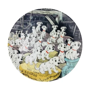 Vintage Disney's 101 Dalmatians Collectible Plate in Original Box - Picture 1 of 9
