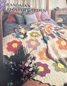 CROCHET Annie’s Afghan Quilt Club ~ “Grandmas Flower Garden Afghan” ~ PATTERN ~ - Picture 1 of 3