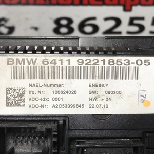 64119221853 Bloc de contrôle climatique BMW Serie 3 (E90/E91) 325d Ber. - Bild 1 von 4