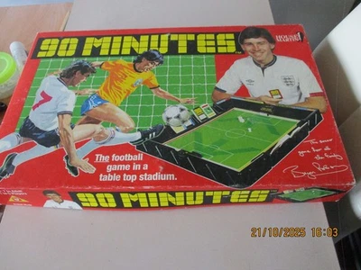 ‘90 Minutes’ Football Board Game Bryan Robson 1986 House Martin Vintage - Image 1 of 4