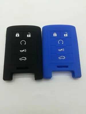 2*Key Cover for 2008-2015 CADILLAC CTS STS DTS SRX XTS OUC6000066 M3N5WY7777A - Image 1 of 4