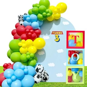 Toy Inspired Story Balloons Arch Kit Big Party Favor Balloon Boxes Cow Balloo... - Picture 1 of 6