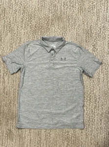 Under Armour Gray Performance polo shirt (252) - Picture 1 of 5