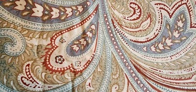 JUEGO DE FUNDAS FUNDA NÓRDICA PAISLEY MARRÓN ALGODÓN EGIPCIO EIKEI REINA 3 PIEZAS Foto 1 de 4