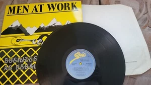 vinyl album men at work business as usual - Picture 1 of 1