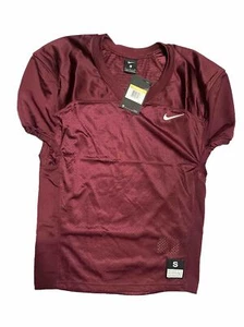 Nike Mens Vapor Varsity Football Practice Mesh Jersey Small 908729-669 Burgundy - Picture 1 of 5