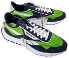 REEBOK CL Legacy Materiały z recyklingu Męskie trampki Sneakersy Granatowe Zielone Białe UK 8