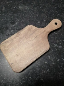 STONEWARE CHEESE PLATTER BOARD WOOD LOOK - Picture 1 of 2
