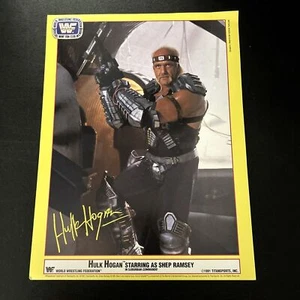1991 Hulk Hogan World Wrestling Federation WWF 8.5 X 11 “ Photo - Picture 1 of 2