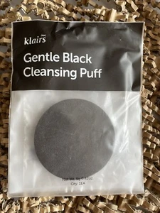 2 x Klairs Gentle Black Cleansing Puff UK Seller UK Free Post - Picture 1 of 3
