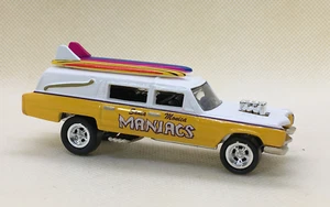 JOHNNY LIGHTNING HAULIN HEARSE with BOARDS ~ SANTA MONICA MANIACS SURF RODS 1/64 - Picture 1 of 7
