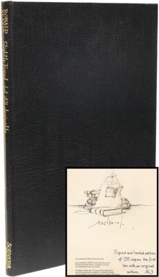 Ronald SEARLE - Slightly Foxed - FIRST DELUXE EDITION WITH AN ORIGINAL DRAWING - Image 1 of 4