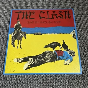 The Clash – Give 'Em Enough Rope Vinyl Record BLACK 2013 Remastered Reissue - Picture 1 of 2