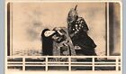 ANNÉES 1920 KABUKI GEISHA THÉÂTRE japon vraie photo carte postale rppc épée danse de la mort