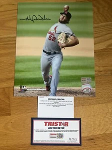 Michael Wacha Auto Autograph Signed 8x10 Photo Tri-Star COA Rare - Picture 1 of 2
