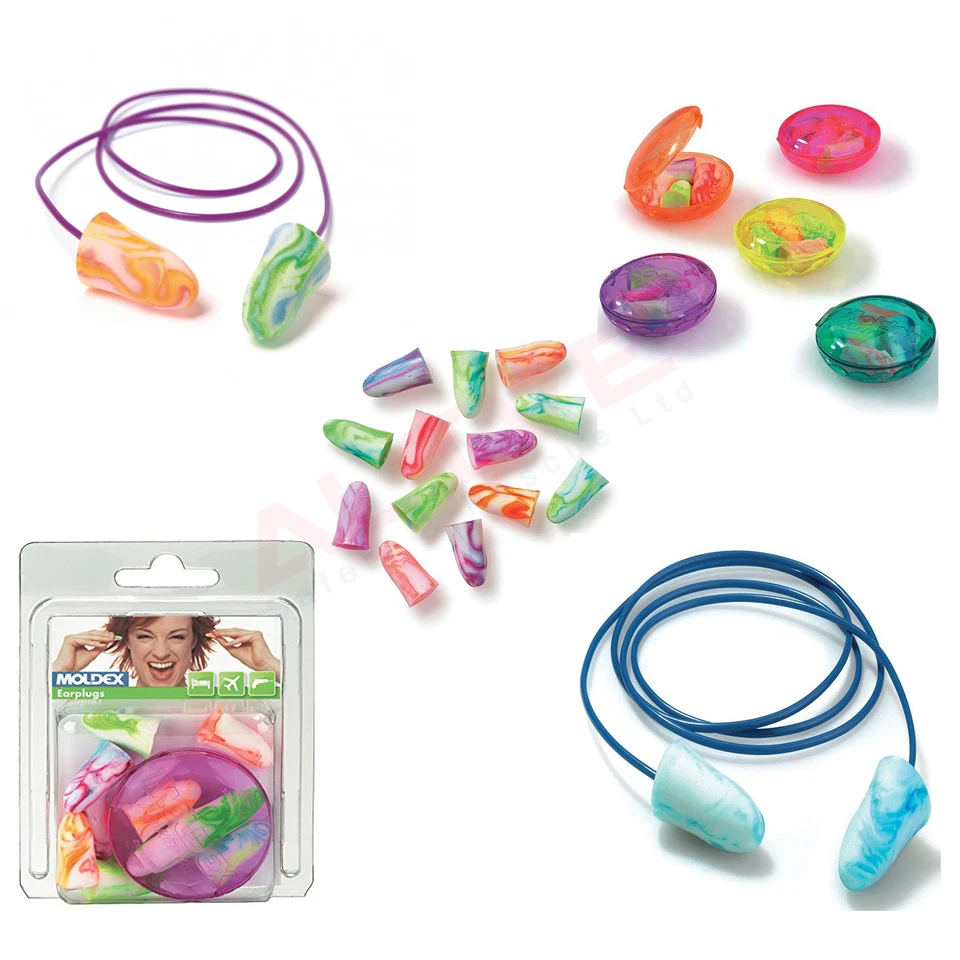 MOLDEX Soft Foam Ear Plugs - Spark plugs Disposable Earplugs Ear protection