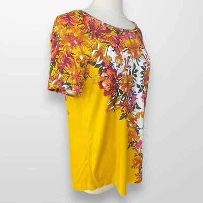 Camisa Top Manga Corta Colección JM Mujer Talla XXL Túnica Fluida Elastizada Foto 1 de 4