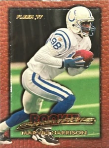 🔥🏈1997 Fleer Rookie Sensations #10 Marvin Harrison - Bild 1 von 1