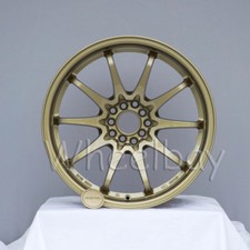 4 PCS  ROTA WHEEL DPT 17X9  5X100 OR 5X114.3 42 73 GOLD 