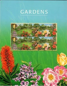 Australia Stamps Scott 1813-1817a Gardens Flowers MNH Includes 2 Sets - Picture 1 of 2